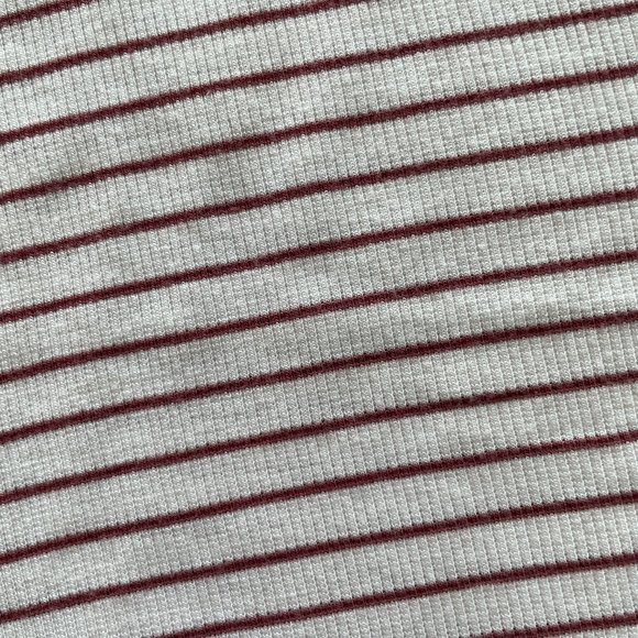 RW&CO - Striped Sleeveless Mock Neck Top - Picture 2 of 5